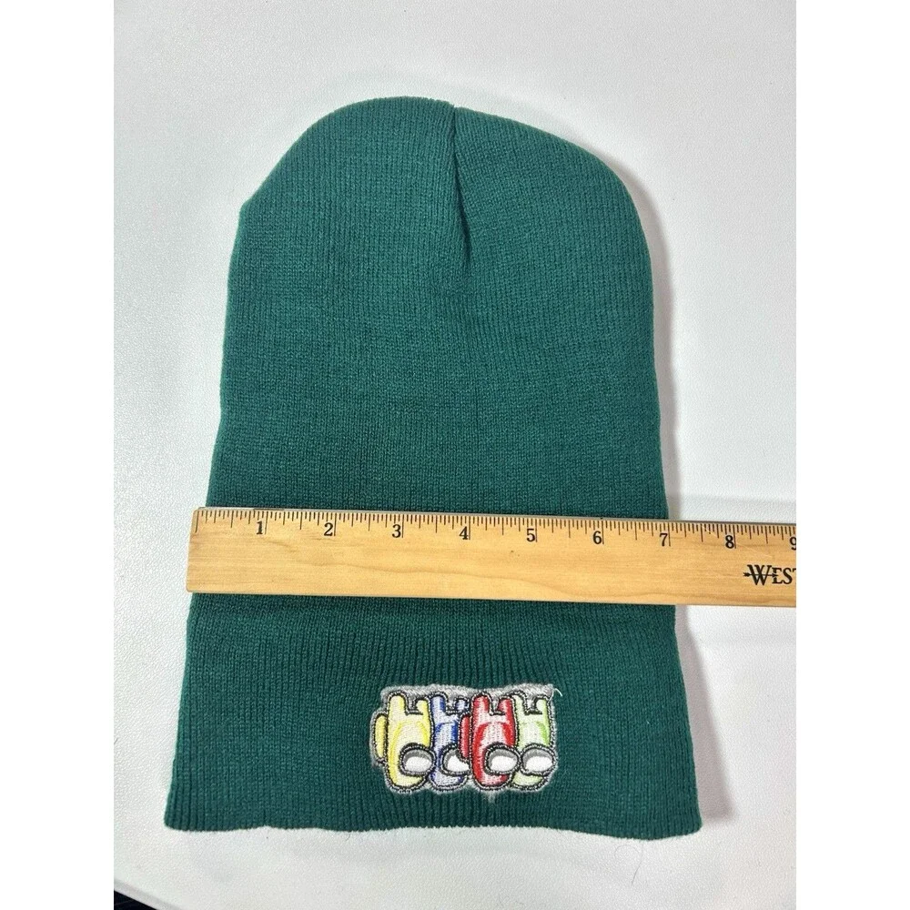 Among Us Kids’ Dark Green Beanie Hat Astronauts